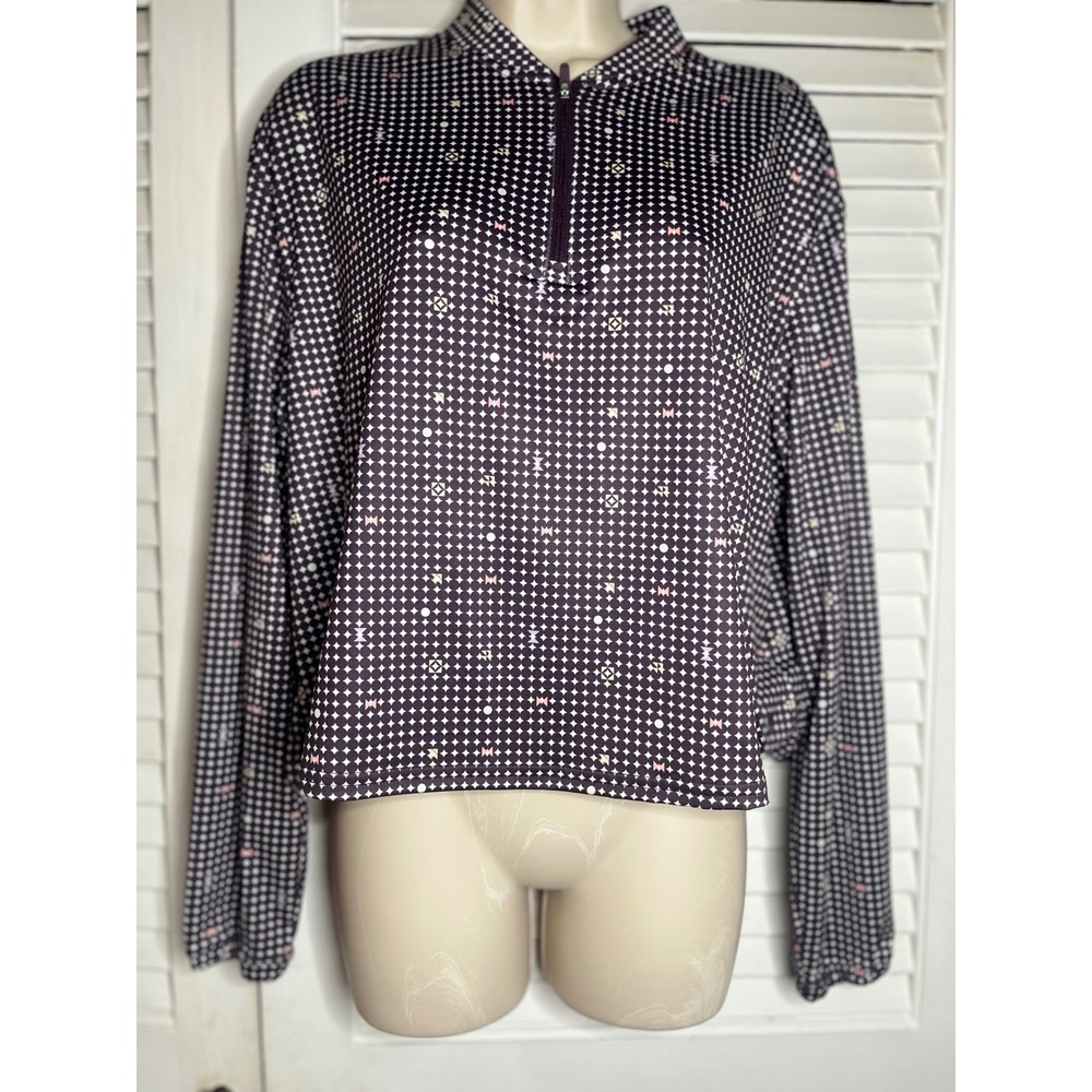 Bad Birdie UV long sleeve golf shirt Throwing Darts M NWT